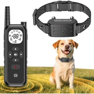 Wireless Dog Fence, Electric Fence for Dogs 185 Days Standby Time